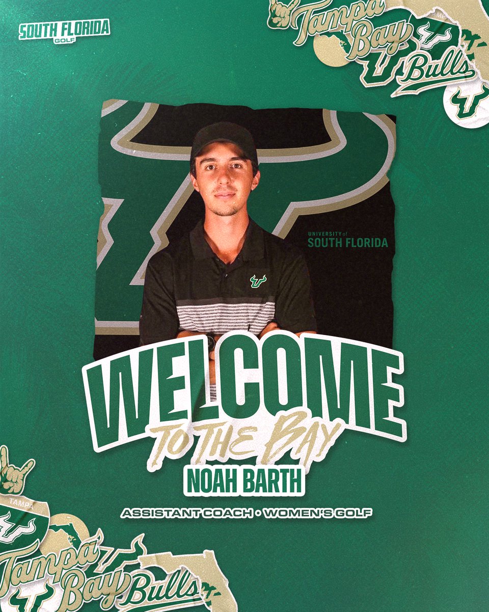 The Bulls are excited to welcome Noah Barth as the program's new assistant coach!!!

📰: gobulls.co/CoachHire 

#HornsUp 🤘