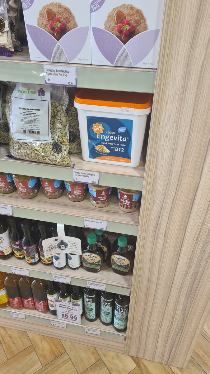 marigoldhealthfoods (@marigoldfoodsuk) on Twitter photo New <a href="/GrapeTreeFoods/">Grape Tree</a> store in #Wokingham Berkshire
Amazing store and great stock of our products including 650g buckets of nooch blue New <a href="/GrapeTreeFoods/">Grape Tree</a> store in #Wokingham Berkshire
Amazing store and great stock of our products including 650g buckets of nooch blue