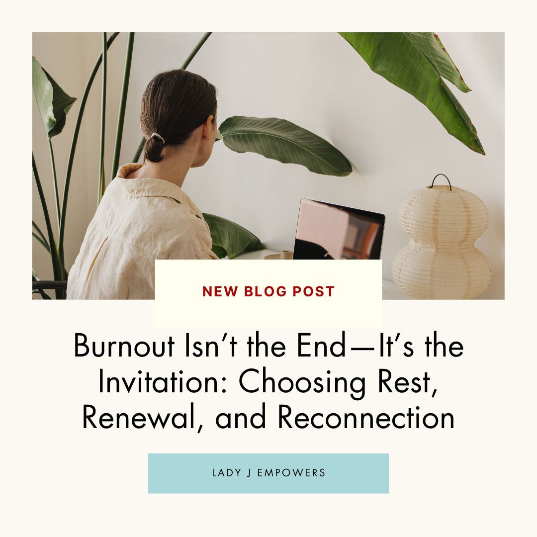 Burnout isn’t failure—it’s a divine redirection. 💡
It’s your chance to rest, realign, and rise stronger.
Read the blog 👉 ladyjempowers.com/blog/burnout-i…

#BurnoutRecovery #FaithOverHustle #MentalHealth #PurposeDriven #LadyJEmpowers