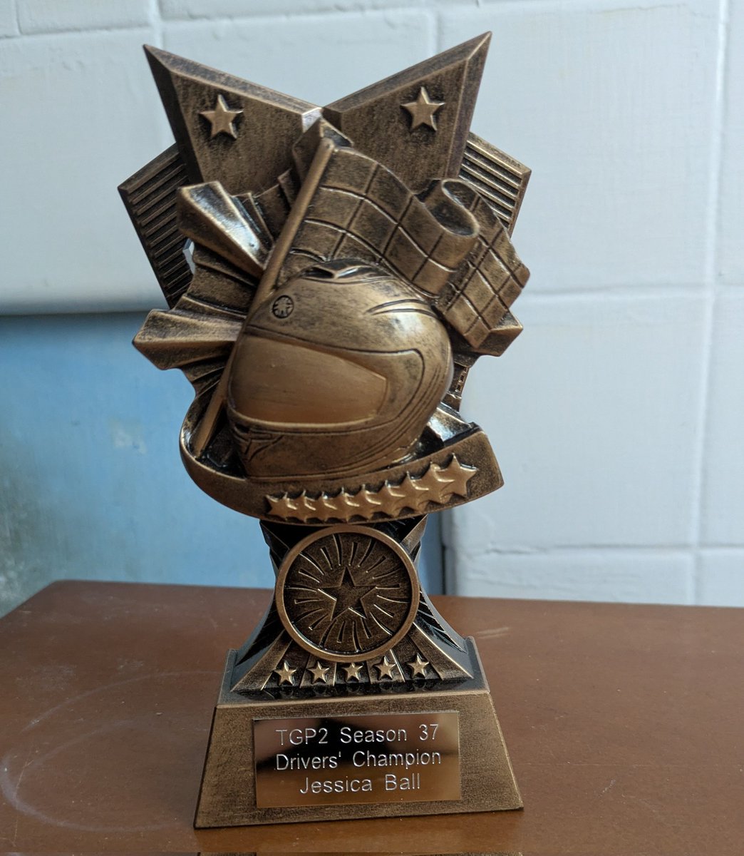 Jessica Ball (@jessgames95) on Twitter photo I received this when I came home today ๐
Thank you so much <a href="/TGPSeries/">TGP Series ๐ฎ</a> for sending me this trophy ๐
My first drivers championship is something I will remember for a long time ๐
And it feels special to be the first female champion of the league ๐ I received this when I came home today ๐
Thank you so much <a href="/TGPSeries/">TGP Series ๐ฎ</a> for sending me this trophy ๐
My first drivers championship is something I will remember for a long time ๐
And it feels special to be the first female champion of the league ๐