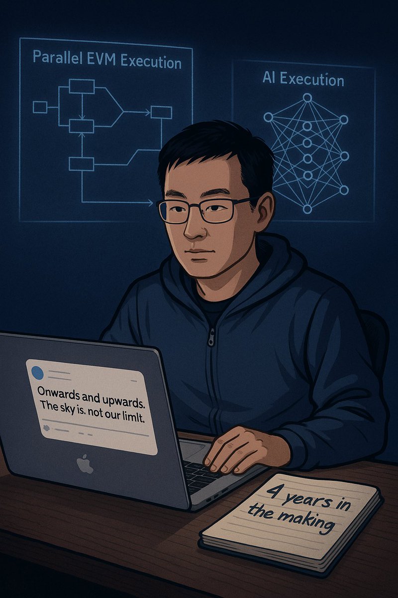 NeilHANYD's tweet image. “If IPOs only claim to be Day One, then launching a token is truly Day One.”
After 4 years of relentless work, our TGE is live.
We’re not just scaling Ethereum—we’re redefining on-chain compute.
Grateful to believers & doubters alike.
👇 What this means: