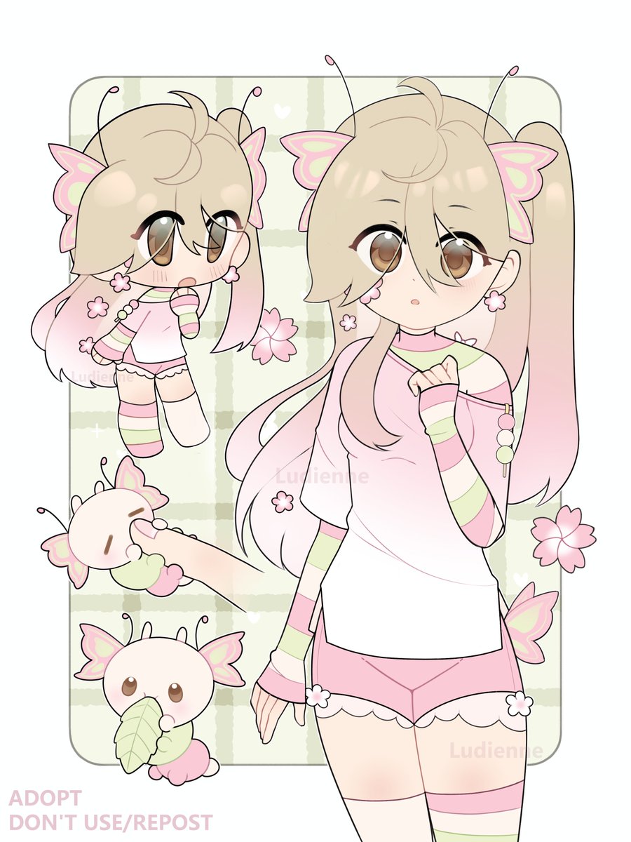 ADOPT AUCTION ~ Dango Butterfly 🍡
SB: 95$ 
MI: 5$ 
AB:🔒will unlock in 24H 
More information bellow!