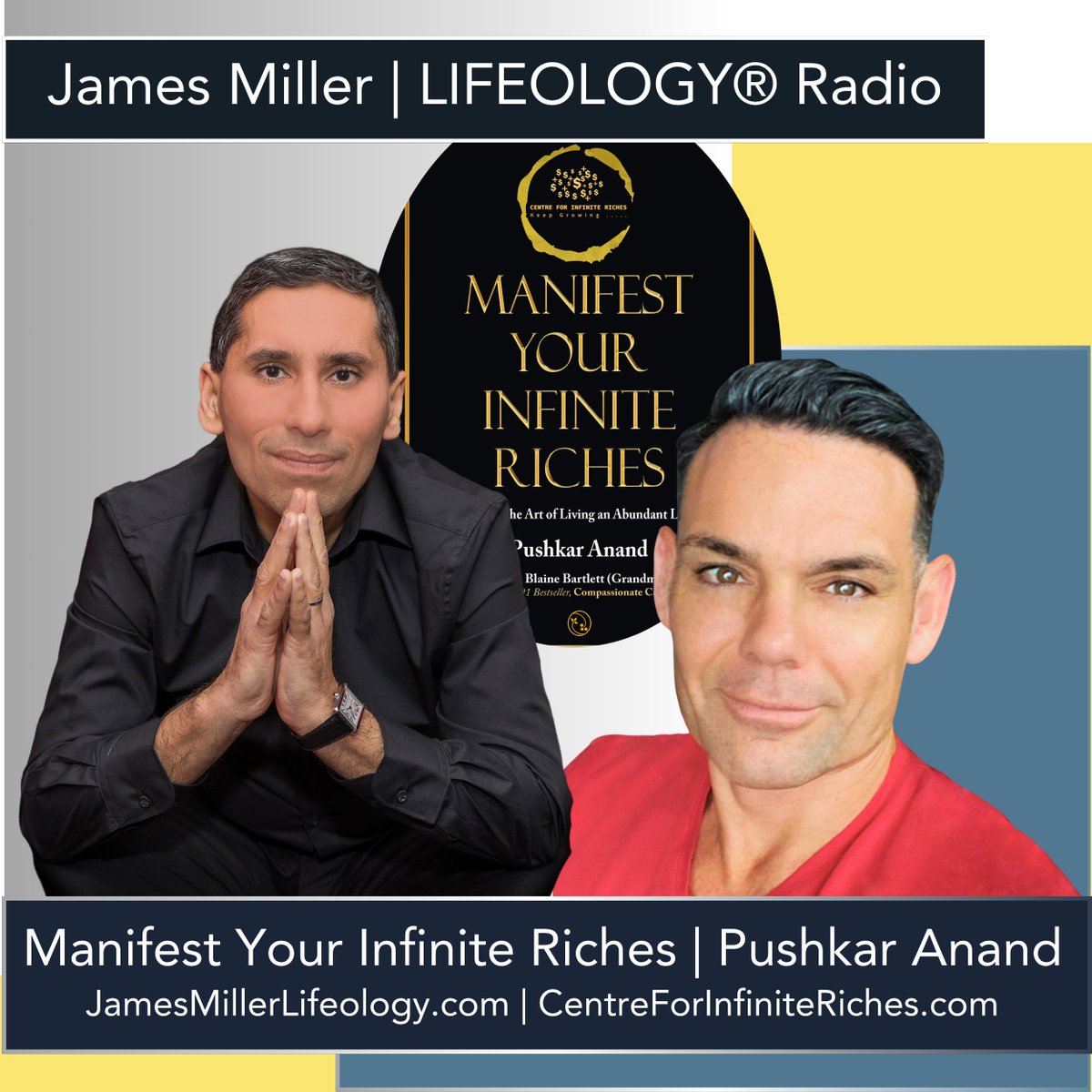 Pushkar Anand <a href="/pushkarsworld/">Pushkar Anand</a>  joins James to explore the role of consciousness, mindset, and self-trust in creating a life of clarity and purpose. centreforinfiniteriches.com #centreforinfiniteriches #manifestyourinfiniteriches jamesmillerlifeology.com/infinite-riche…