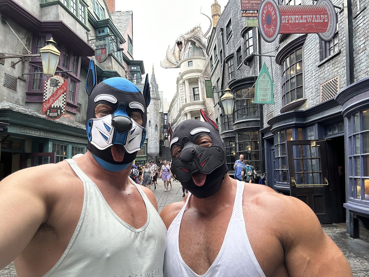Showing off the gains in Diagon Alley