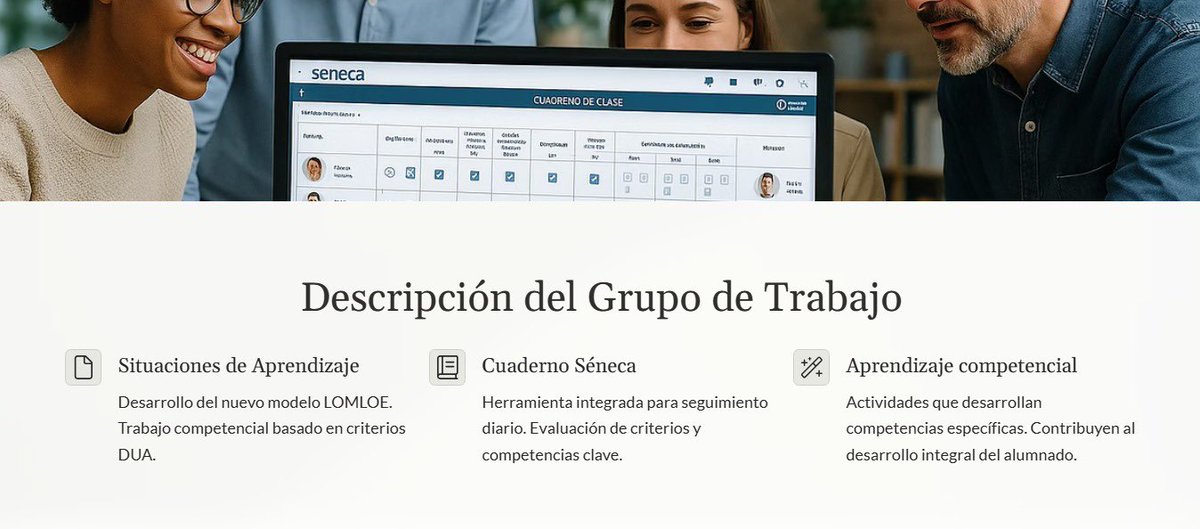 🎯 Finalizamos el proyecto sobre el uso del Cuaderno Séneca en el CEIP Virgen de la Aurora (Arriate), con el asesoramiento del CEP de Ronda.
Un paso más en la evaluación criterial y la transformación digital. Abro hilo 🧵👇
#CuadernoSéneca #LOMLOE #Séneca #InnovaciónEducativa