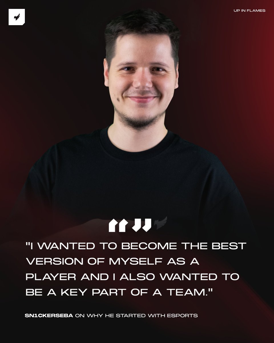 INF Esports (@infesports_gg) on Twitter photo ๐ฃ๏ธโ | <a href="/sn1cker/">INF Sn1ckerSeba</a> on why he started with esports. โคต๏ธ
"I started playing CS:GO in 2018, and I realized pretty early that I didn't just want to play for fun. I wanted to become the best version of myself as a player, and I also wanted to be a key part of a teamโa team I could help ๐ฃ๏ธโ | <a href="/sn1cker/">INF Sn1ckerSeba</a> on why he started with esports. โคต๏ธ
"I started playing CS:GO in 2018, and I realized pretty early that I didn't just want to play for fun. I wanted to become the best version of myself as a player, and I also wanted to be a key part of a teamโa team I could help