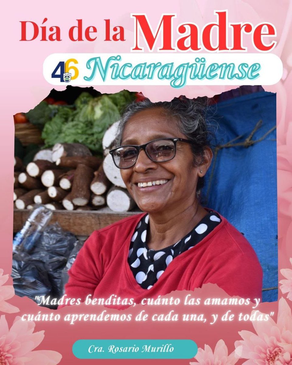 💥30 Mayo
Día de las Madres Nicaragüenses
Para ellas nuestras felicitaciones a éstas mujeres Penconas,  abnegadas, combativas, cariñosas, generosas, dadoras de vida que forjan hombre y mujeres de bien

<a href="/RDRFSLN_/">RDRFSLN_🇳🇮❤🖤</a>
<a href="/Martha_Elena16/">🅼🅰🆁🆃🅸🅽🅰 ♥🖤 🐲 🇳🇮</a> <a href="/RiNSandinista/">ℝ𝕠𝕛𝕚𝕟𝕖𝕘𝕣𝕠★𝕊𝕒𝕟𝕕𝕚𝕟𝕚𝕤𝕥𝕒</a>
 #UnidosEnVictorias