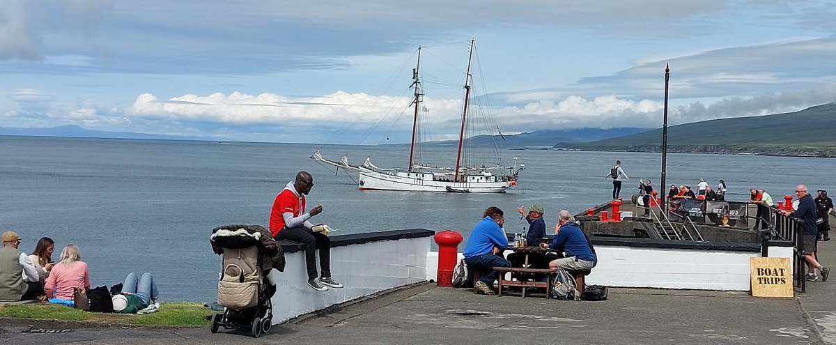 Smashing day at <a href="/Bunnahabhain/">Bunnahabhain Distillery</a>  for #feis2025