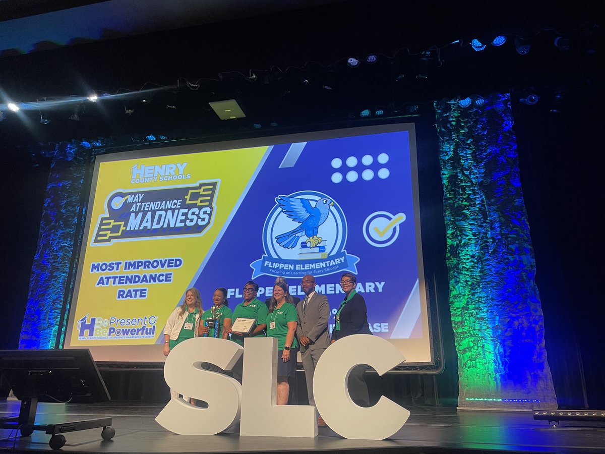 Victoria Grubbs (@vgrubbsap) on Twitter photo Fabulous Flippen Elementary, recognized at HCS Summer Leadership Conference as Most Improved Elementary School in Attendance this year with double gains!! Thank you FLE CARES Team, Staff, Families and Students. At Flippen, Data Drives Direction! <a href="/HenryCountyBOE/">Henry County Schools</a> <a href="/FLE_HCS/">Flippen Elementary</a> Fabulous Flippen Elementary, recognized at HCS Summer Leadership Conference as Most Improved Elementary School in Attendance this year with double gains!! Thank you FLE CARES Team, Staff, Families and Students. At Flippen, Data Drives Direction! <a href="/HenryCountyBOE/">Henry County Schools</a> <a href="/FLE_HCS/">Flippen Elementary</a>