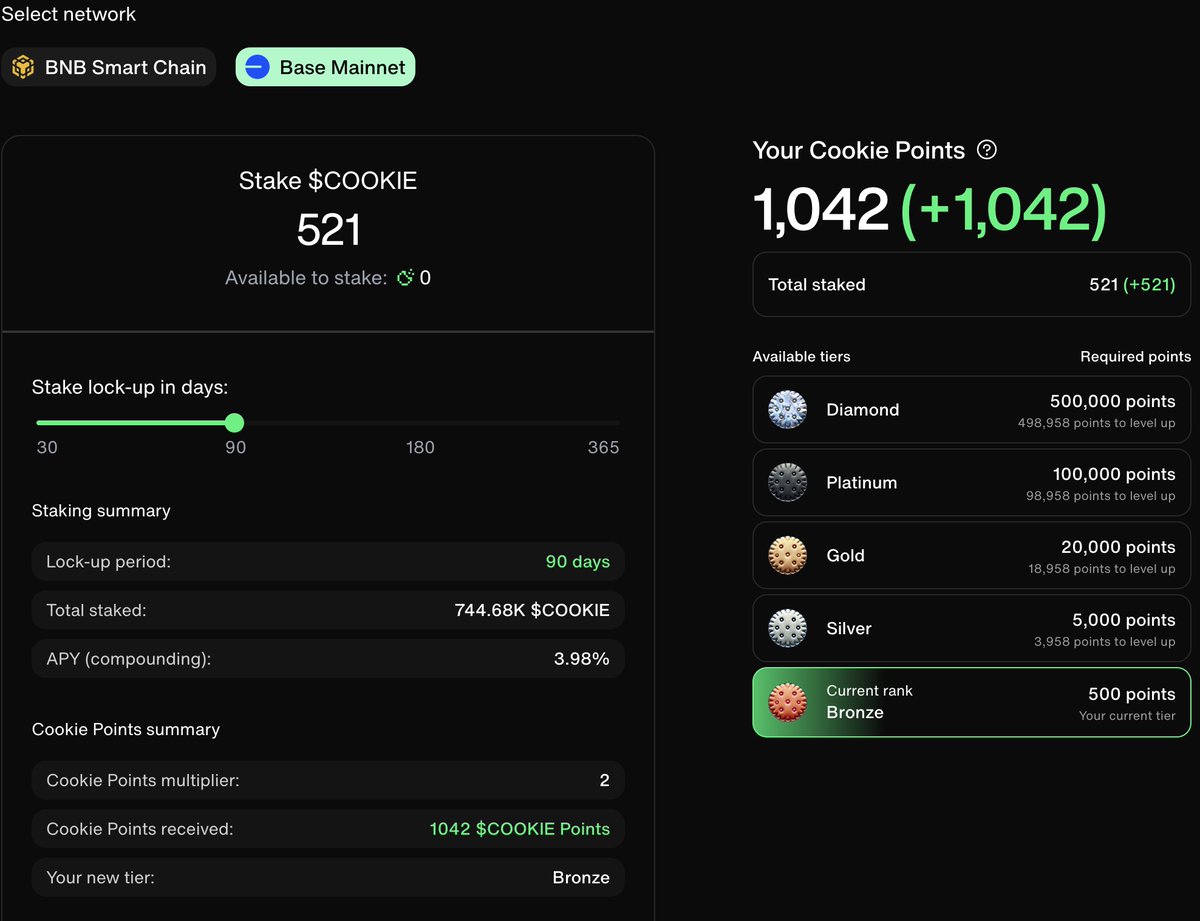 🔥刚用 521个 $COOKIE 做了质押！
📢Filip 亲自用中文互动！项目方把社区当回事👇
本来只想围观，结果刷到 <a href="/fwielanier/">Filip (cookie) 🍪</a> 用中文回复博主：“感谢支持，我们会加油”—— 不是机翻！是带标点的真诚回应！这种重视社区的项目，必须押注🔥

押注 3 大爆点：
✅ 所有 #SNAPS 空投通吃：质押即锁定 SparkFi