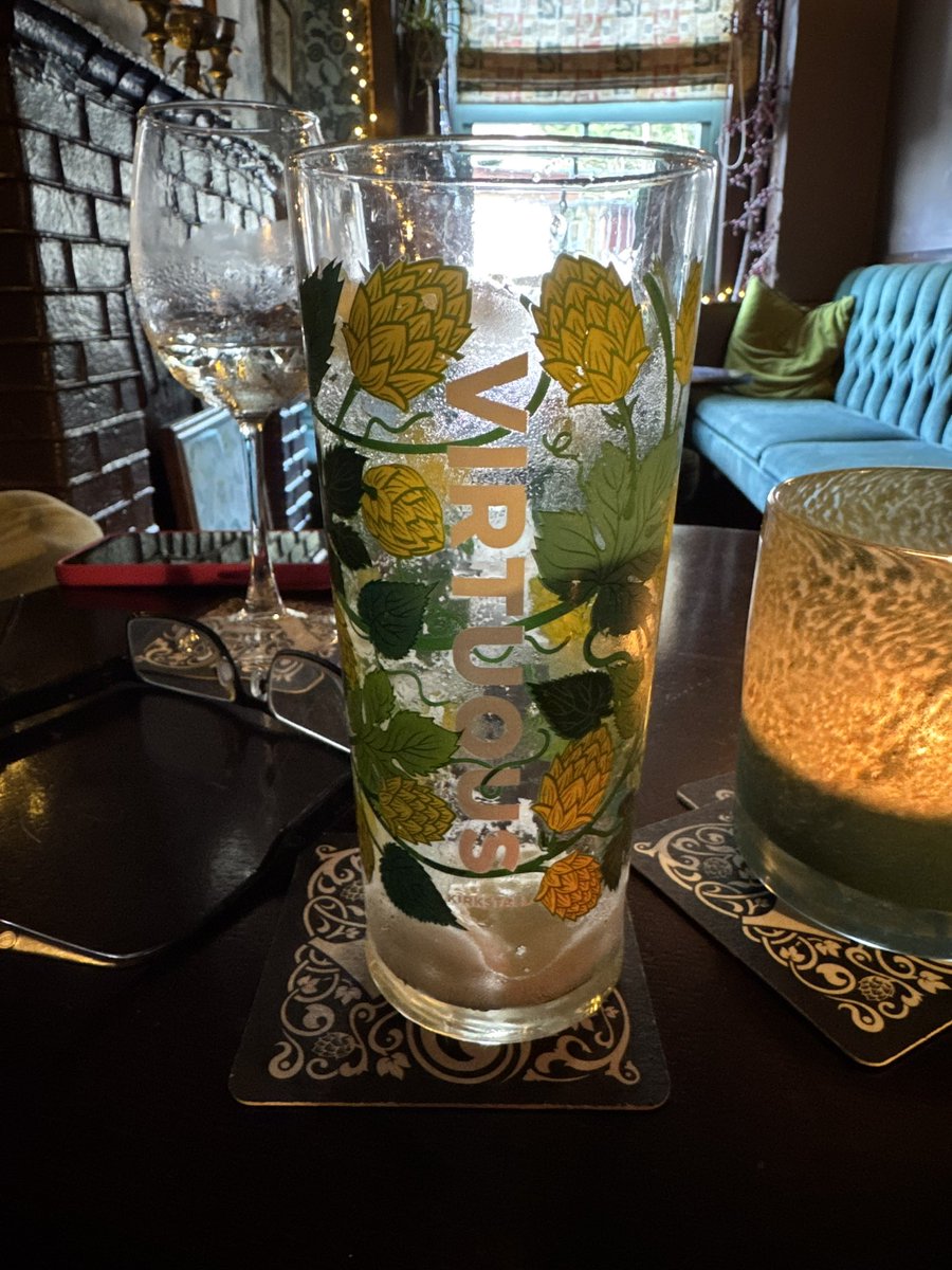 The old <a href="/kirkstallbrew/">Kirkstall Brewery</a> #virtuous goes down well. Especially after the week I’ve had!