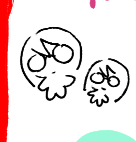 calamari_angel's tweet photo. I can't tell if the makas evolved backwards, or just adapted to the white canvas via biological variation https://t.co/CFiD1k7cH9