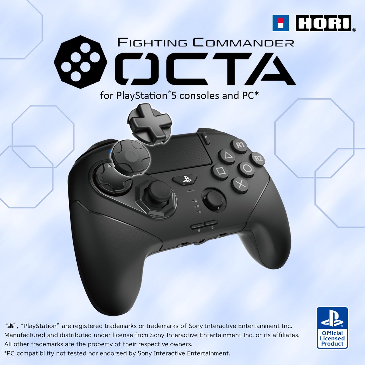 HORI_Europe's tweet image. Attention fighting gamers!
The #HORI Wireless Fighting Commander OCTA Pro for #PlayStation 5 consoles is available now on @Amazon and the HORI Europe Store!

horieurope.com/products/spf-0…

#HORIGaming