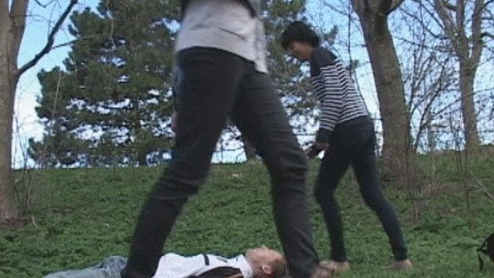 My #clip - Mina Introduces Colette to Trampling! just sold! clips4sale.com/studio/18683/6…