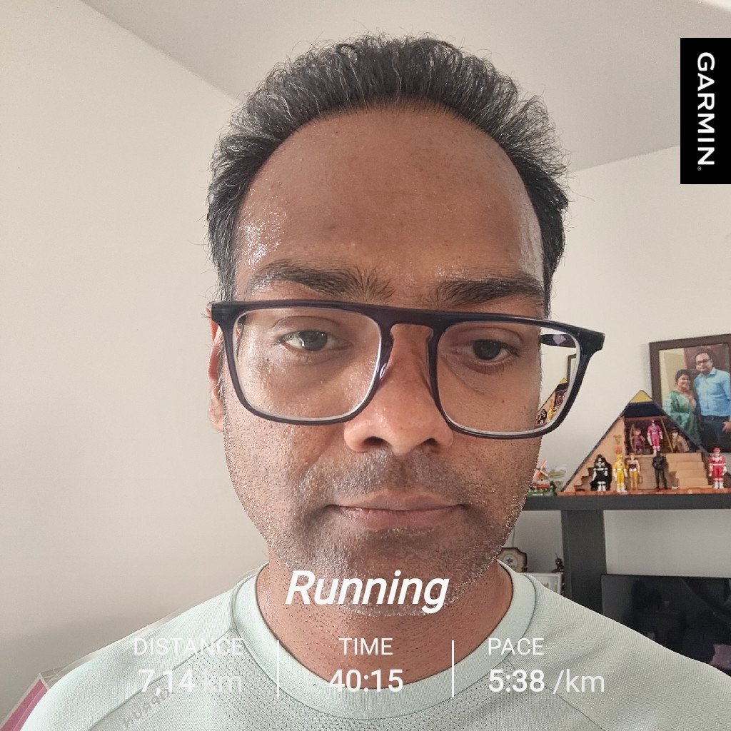7km today, my pace is getting better for short runs, need to practice more and do lot of stretching to keep this pace for longer runs.

One month to go for Hamburg half marathon.

#garmin #beatyesterday