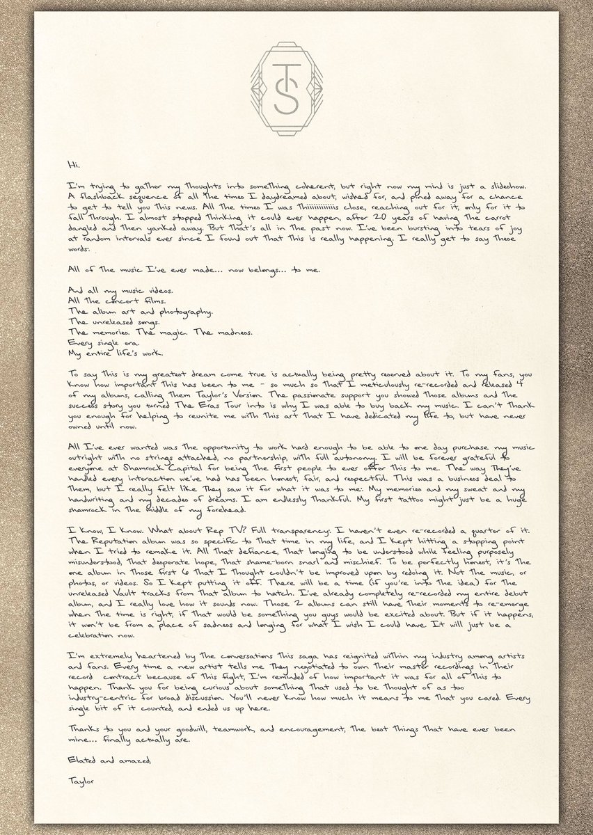 This is our Independence Day, this is the best day 💚💛💜❤️🩵🖤 #CongratsTaylor <a href="/taylorswift13/">Taylor Swift</a>