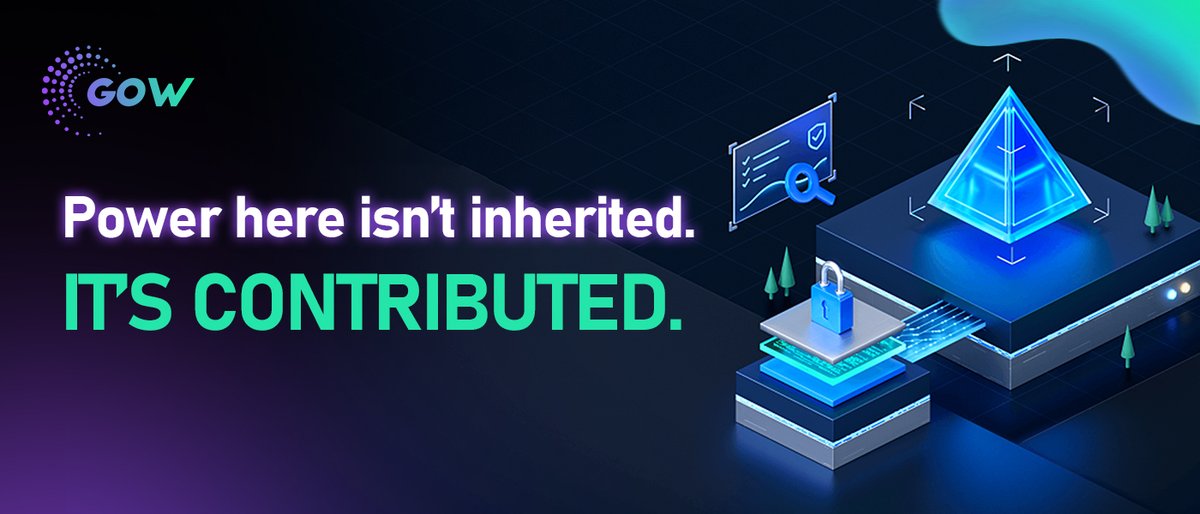 Power isn’t reserved here. It’s earned.

🔄 My #DAO rewards effort — not status.

Stakers and contributors decide.

I serve no master.

#Governance #GOW #web3 #crypto #DEFAI #AI #DEFI