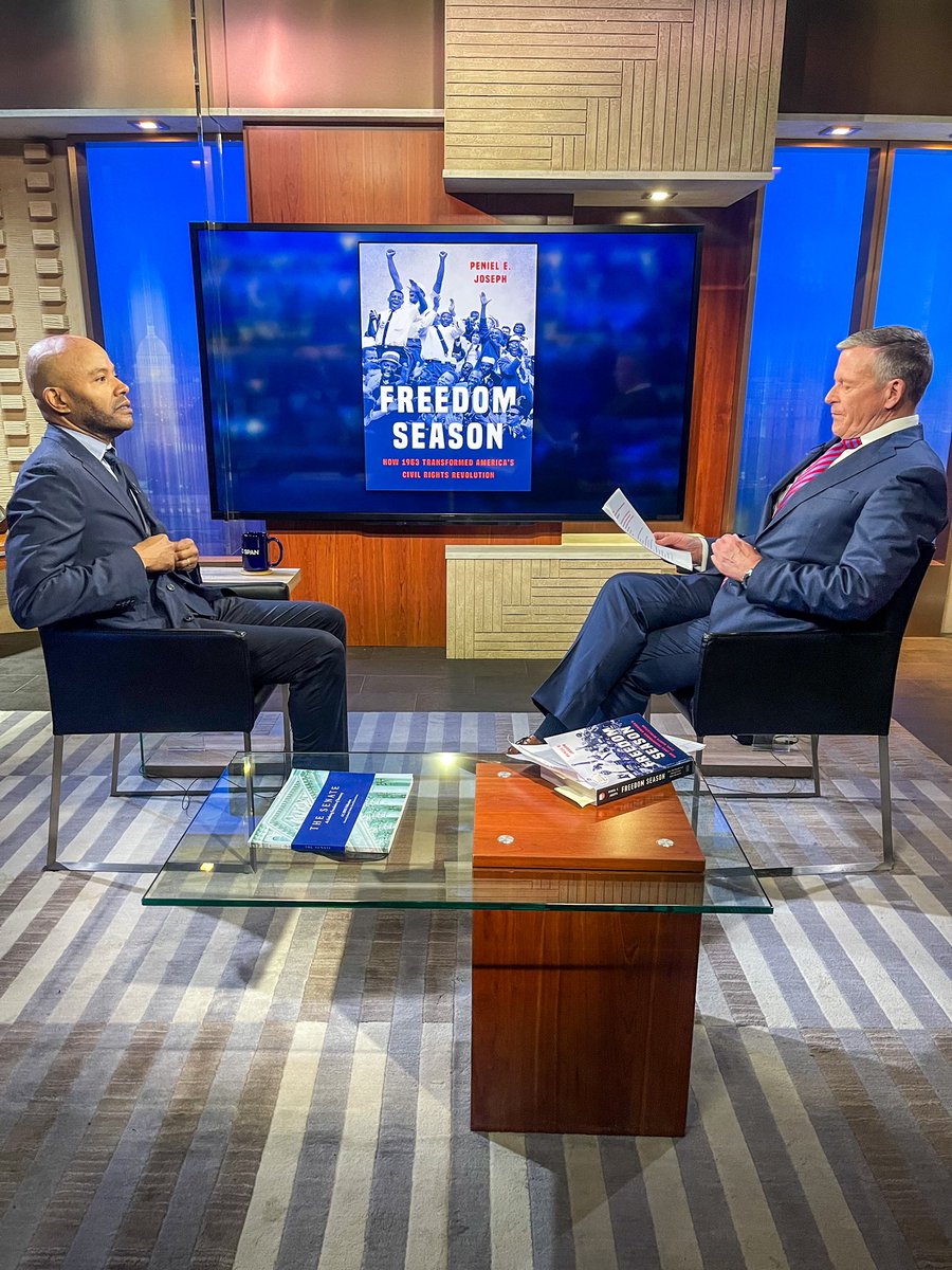 With Dr. Peniel discussing his new book Freedom Season.