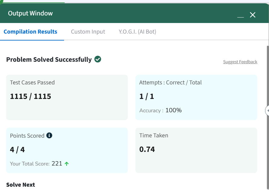 Shashank8839's tweet photo. 📍 Day 62 of #geekstreak2025 | #gfg160
🔥 Problem: Longest Subarray with Sum K
🧠 HashMap + Prefix Sum to the rescue! @geeksforgeeks  #javascript #subarraysum #prefixsum #hashmaplogic #dsa #interviewprep https://t.co/vQpqmJkAYt