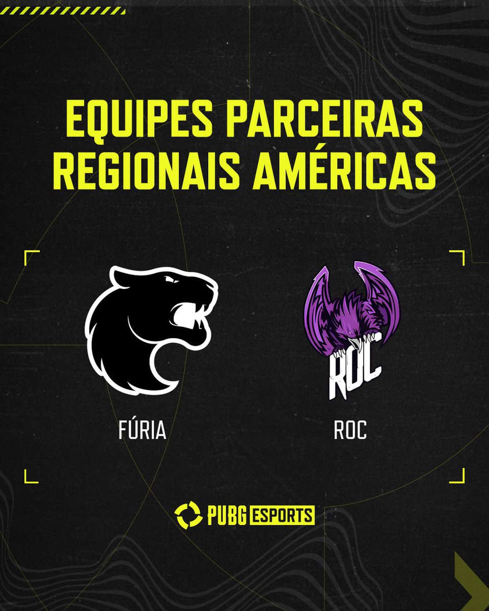 O Programa de Equipes Parceiras Regionais - Américas tem a honra de dar as boas-vindas para <a href="/FURIA/">FURIA</a> e <a href="/esports_ROC/">ROC Esports 🦅</a> ! 🥳👏