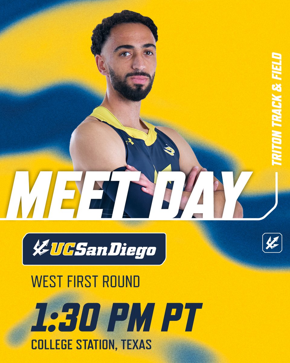 Miles' time to shine!

Live Results: bit.ly/3SVkXgi

#GoTritons