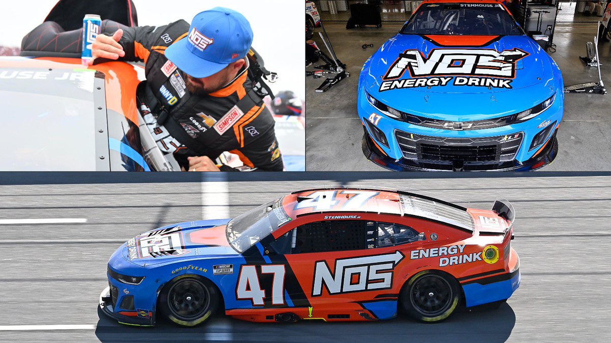 Ricky is showing his true colors this weekend in the NOS Energy 47 car.
 
Hit the linkinbio to order a 15-pack from <a href="/amazon/">Amazon</a> and don’t miss a lap…or a drink.
 
#NOSEnergy // #TeamNOS // #GetAfterIt // #amazon
