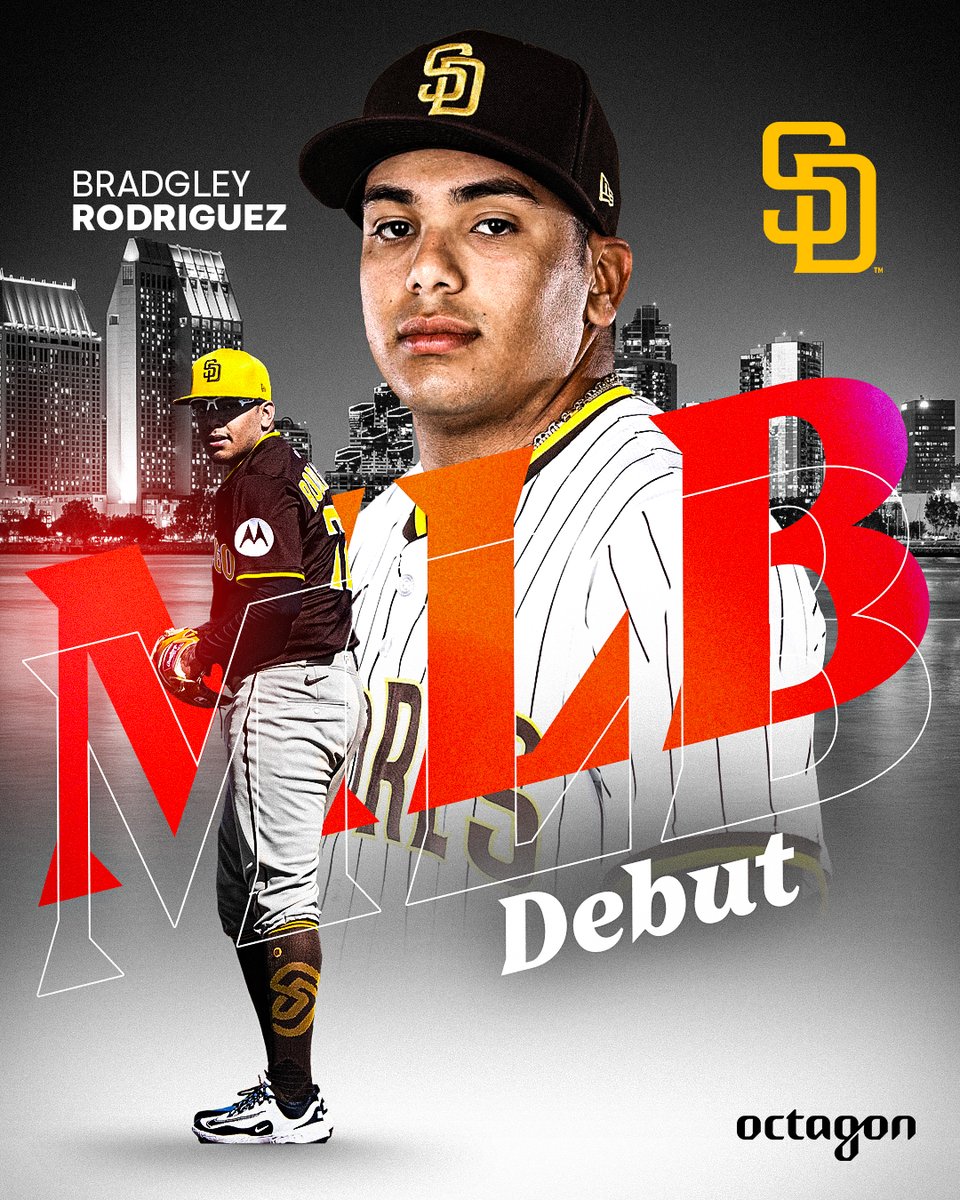 Welcome to The Show, Bradgley Rodriguez! 🙌