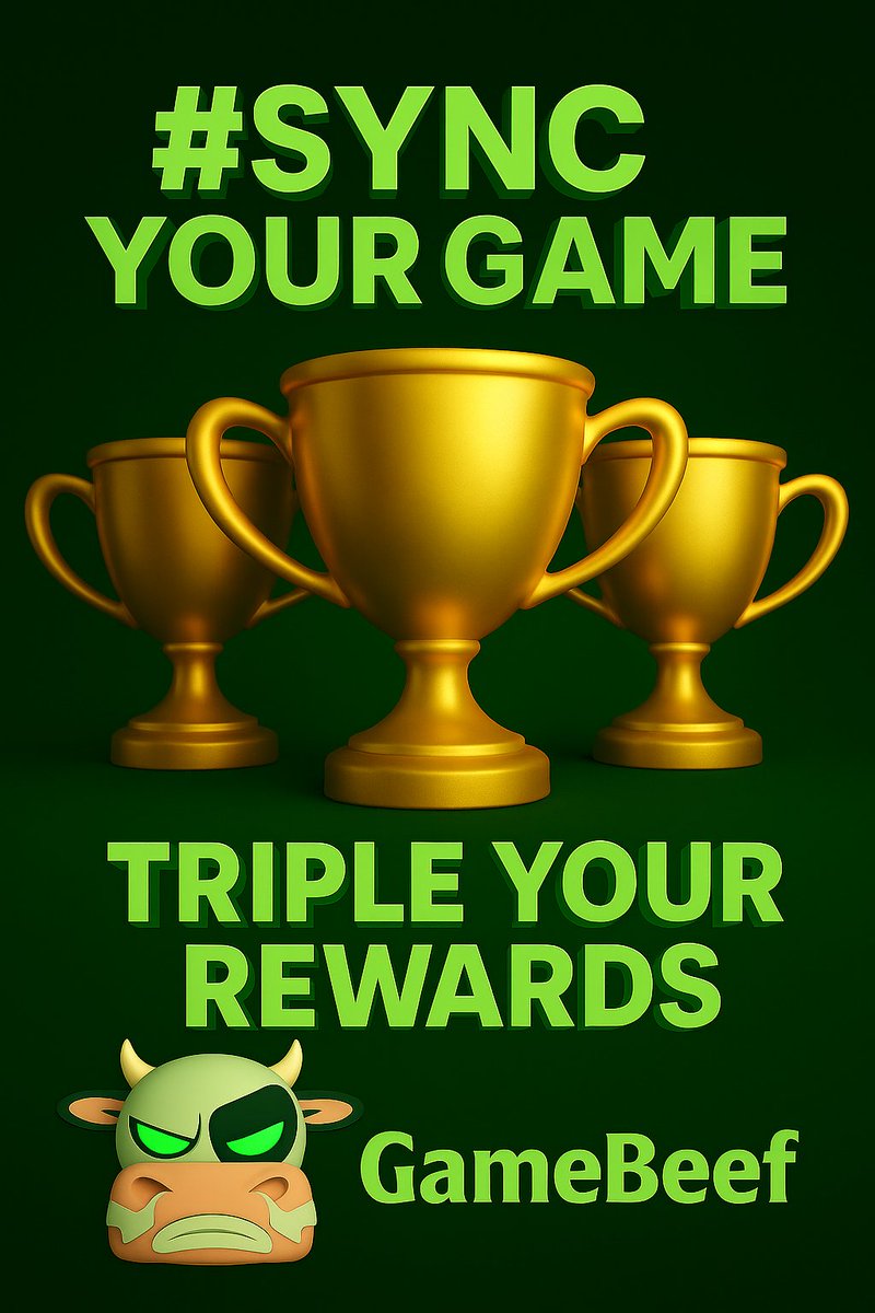 BetGameBeef's tweet image. 💡 Did you know synced players get weekly rewards?

🧩 No sync = No stats = No payout.

👉 Activate your profile at GameBeef.com and start stacking wins.

🐮 The logo doesn’t lie.
Real gamers cash out.

#GameBeef #WeeklyRewards #SkillToCash #GamingCommunity
