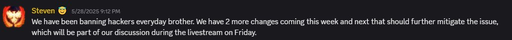 Stream in an hour (11AM PT) will discuss upcoming hacker prevention changes and upcoming economy changes, as well as the before mentioned Summoner Pet system and UE 5.5 updates. 

#Ashesofcreation