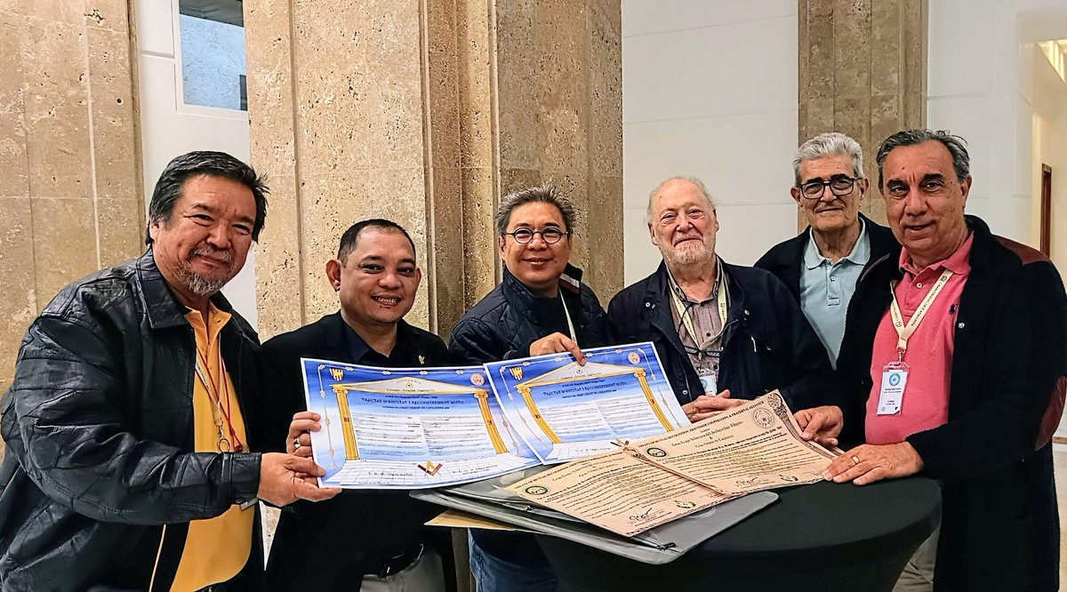 Durant la 64 Assemblea CLIPSAS s'ha ratificació el Tractat d'Amistat i Mutu Reconeixement entre la Gran Lògia Sobirana de l'Arxipèlag Filipí i el Gran Orient de Catalunya.