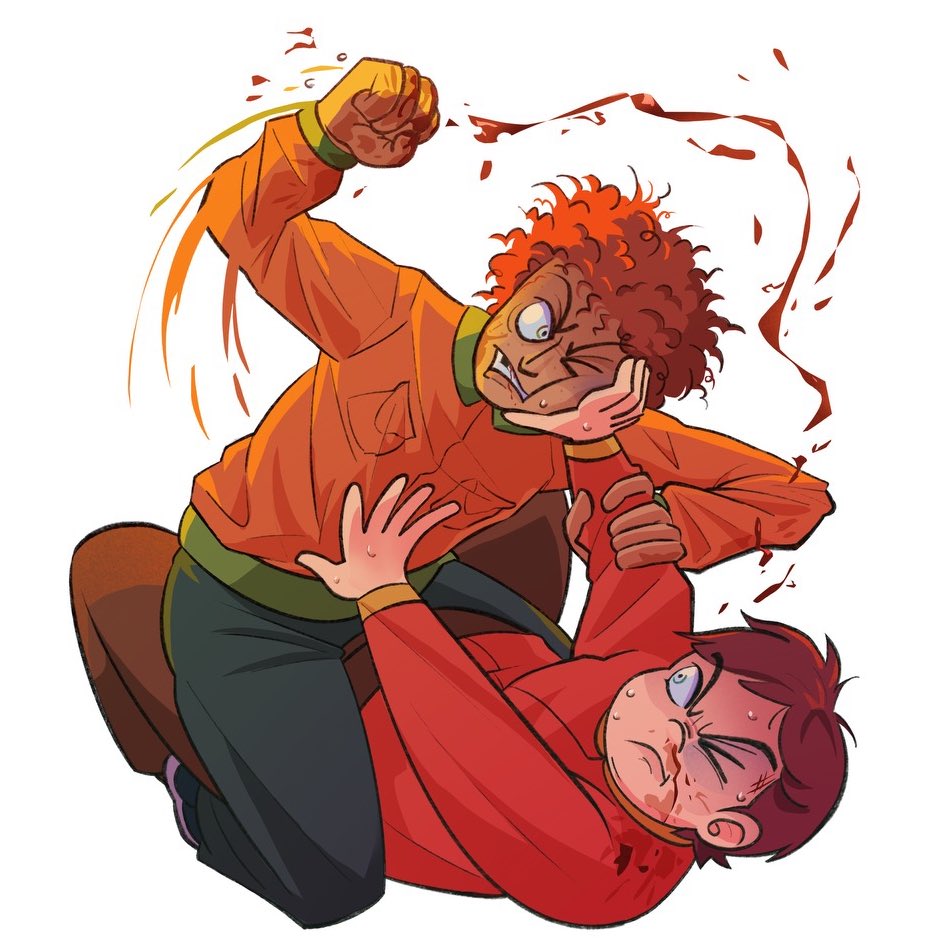 70_alt_accounts's tweet photo. A kiss with a fist is better than none

#EricCartman #KyleBroflovski #kyman #southparkfanart https://t.co/XJ6cHeQFVJ
