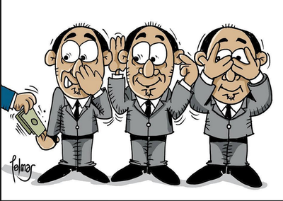 Nadie se vuelve corrupto en el cargo público. 
Se necesita ser corrupto antes de tomar el cargo.

Aristóteles Onassis