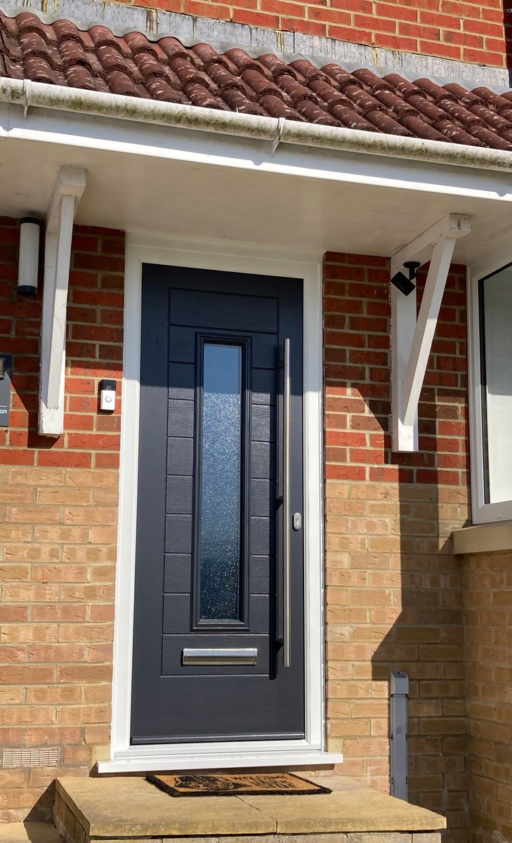 Very stylish Anthracite Grey composite door that we installed recently.