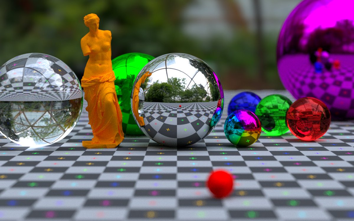 Tried building my raytracer with <a href="/filpizlo/">Filip Jerzy Pizło</a>'s Fil-C, and it works! No changes needed. hdr.json test scene renders in 1m2s in 'yolo' mode, 3m16s 'pizlonated'. Enjoy a memory-safe test render: