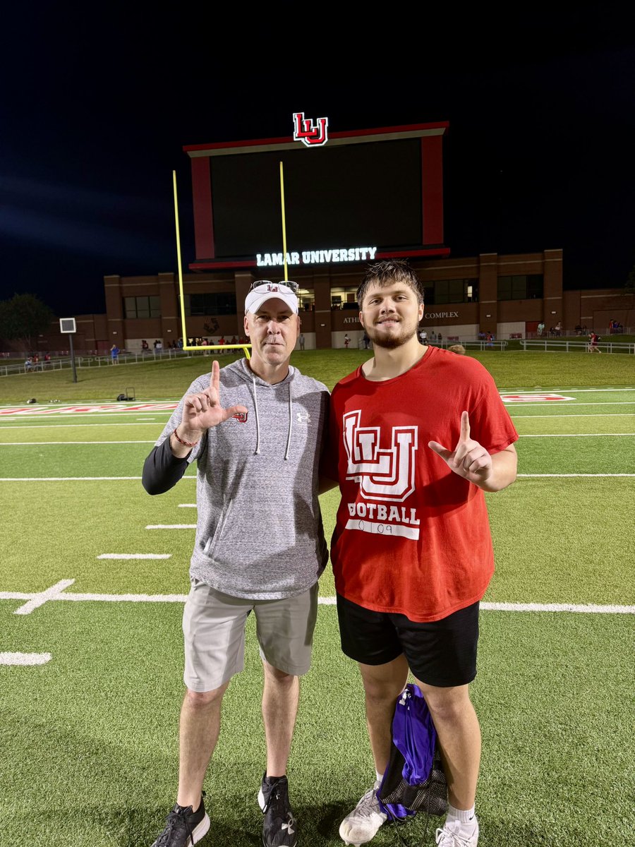 Ace Reeves (@acereeves2027) on Twitter photo Had a great time competing at Lamar’s 409 Camp. It was a great start to my camp season. Thanks for having me <a href="/Coach_RMcCarthy/">Ryan McCarthy</a> .
<a href="/CoachRoland77/">AJ Roland</a> <a href="/CoachJosephPNG/">Jeff Joseph</a> Had a great time competing at Lamar’s 409 Camp. It was a great start to my camp season. Thanks for having me <a href="/Coach_RMcCarthy/">Ryan McCarthy</a> .
<a href="/CoachRoland77/">AJ Roland</a> <a href="/CoachJosephPNG/">Jeff Joseph</a>