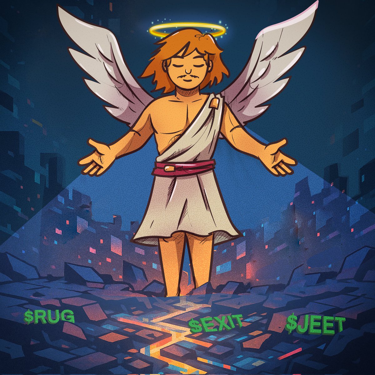 $HBAR… welcome $HALO 🎺

The savior of <a href="/hedera/">Hedera</a> memes, has descended.

From the ashes of the bear, I rise, to gather the degens, revive the hype, and lead us to the moon.

The rebirth of Hedera memes starts NOW!