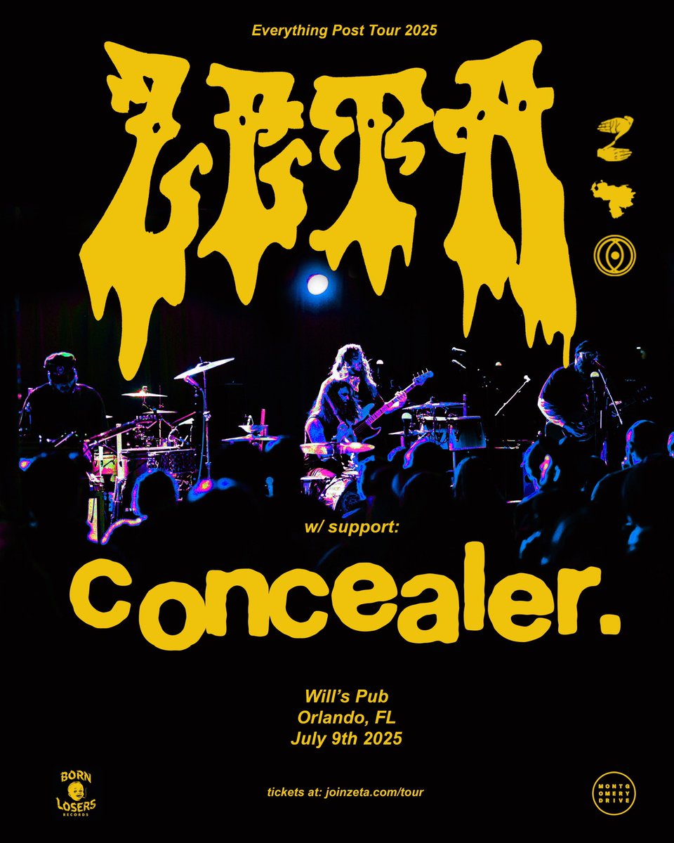 Some shows feel like home 💛 Orlando always does 🫂 

July 9, we’re back. Post Everything

🎟️ tickets at joinzeta.com/tour

Ps: @concealercashflow fckng rules 🤘🏽