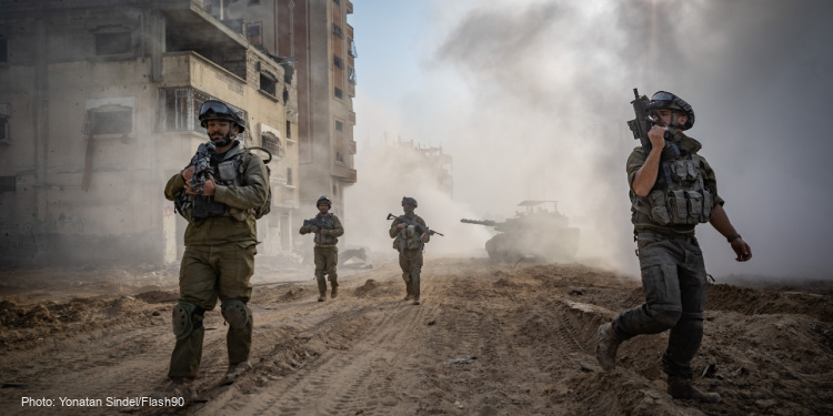 The IDF located a terror tunnel in southern Gaza under a residential neighborhood and searched the area and targeted terrorists. 

Read more at: ifcj.org/news/stand-for…