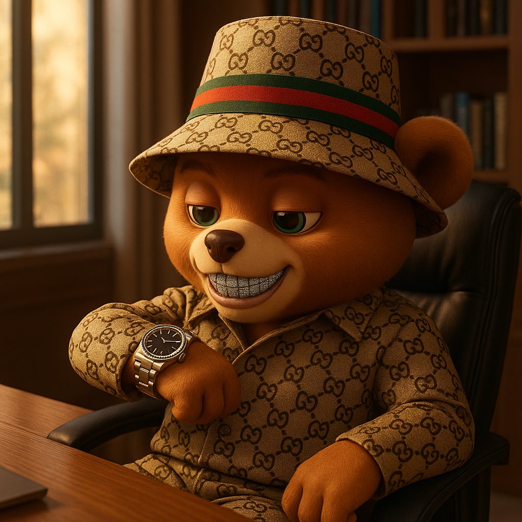 <a href="/iambroots/">MOON KING B-ROOTS</a> $TEDDY on his oysterflex 🧸🧸🧸