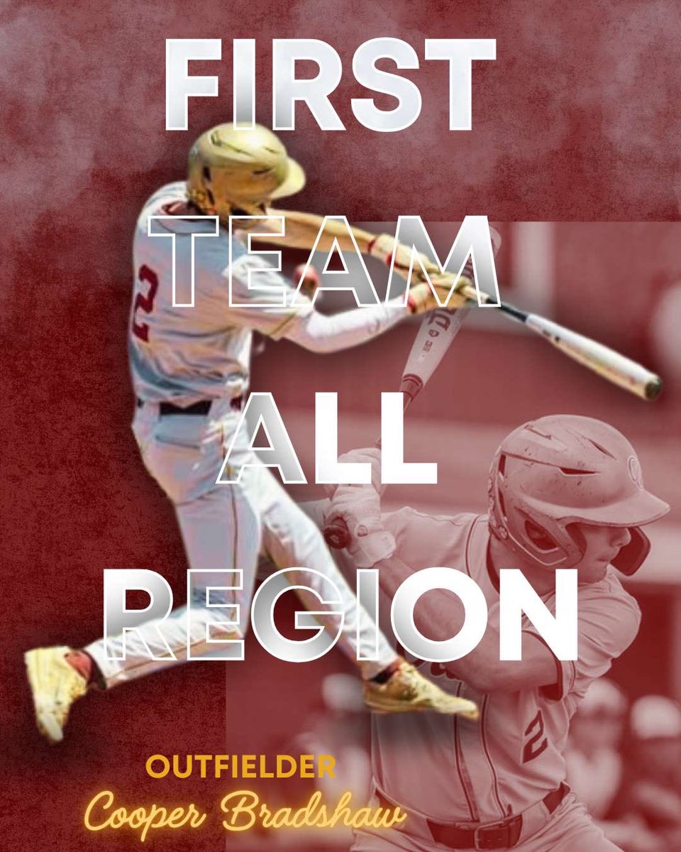 Congratulations to our First Team All-Region selections for their outstanding individual seasons that helped the Cougars to a 17-8 record. 

Sr. Tyler Melvin- Third Base
Sr. Zach Hansen- Pitcher
Jr. Cooper Bradshaw- Outfield