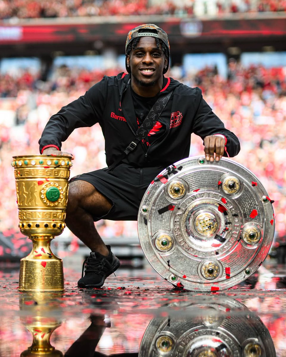 Bayer 04 Leverkusen (@bayer04_en) on Twitter photo Dear <a href="/JeremieFrimpong/">Jeremie Frimpong</a>,
You arrived with a smile, and you never stopped sharing it.
Your joy, energy and heart lit up every room, training session and matchday.
We will miss your laugh, your dance moves and your hugs, but most of all, we will miss the incredible person behind Dear <a href="/JeremieFrimpong/">Jeremie Frimpong</a>,
You arrived with a smile, and you never stopped sharing it.
Your joy, energy and heart lit up every room, training session and matchday.
We will miss your laugh, your dance moves and your hugs, but most of all, we will miss the incredible person behind