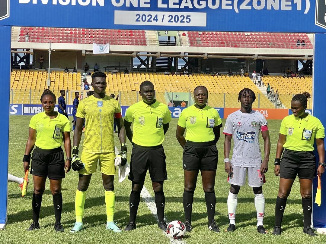DivisionOneGH's tweet photo. β
Full-Time - Itβs all over at the Accra Sports Stadium! @Txiwonders clinch a hard-fought win and secure promotion to the @GhanaLeague! Congratulations, Wonders! π
Eleven Wonders 2οΈβ£-1οΈβ£ RTU
#ZoneOnePlayoff https://t.co/5hUndnp6iS