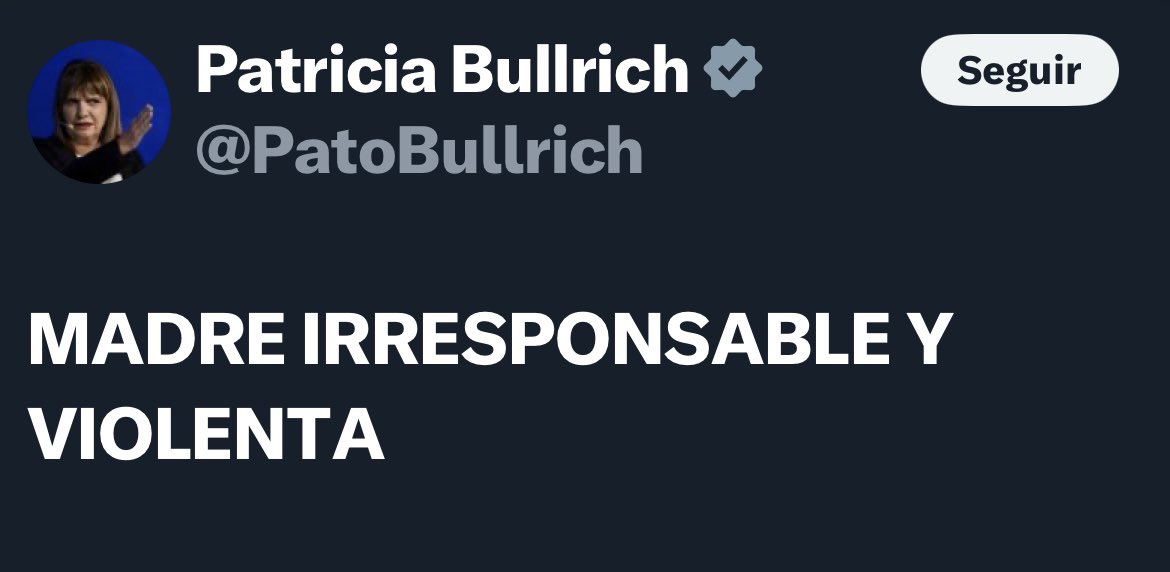Gregorio Dalbon (@gregoriodalbon) on Twitter photo ¿Te acordas <a href="/PatoBullrich/">Patricia Bullrich</a> cuando apretaste a mi clienta y le dijiste que era violenta?
¿Te acordas <a href="/PatoBullrich/">Patricia Bullrich</a> cuando mentías y decías que Rivaldi no gaseó a la nena?
Lo procesaron. 👊
¿No debieras pedir disculpas?
Mentirosa, cínica y violenta sos vos. ENCUBRIDORA SERIAL. ¿Te acordas <a href="/PatoBullrich/">Patricia Bullrich</a> cuando apretaste a mi clienta y le dijiste que era violenta?
¿Te acordas <a href="/PatoBullrich/">Patricia Bullrich</a> cuando mentías y decías que Rivaldi no gaseó a la nena?
Lo procesaron. 👊
¿No debieras pedir disculpas?
Mentirosa, cínica y violenta sos vos. ENCUBRIDORA SERIAL.