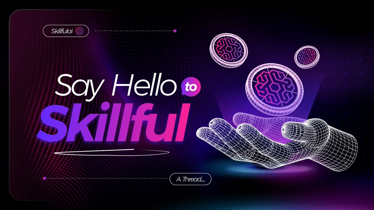 AI isn’t the threat. Generic AI is.

<a href="/SkillfulAI/">Skillful AI</a> lets you build agents that mirror your own tone, expertise, and your edge.

Call it, Your brain child.

No,  you need no coding knowledge

No team,

just you and a computer device.

And yes, you OWN it 100% 

+the money.

How?🧵