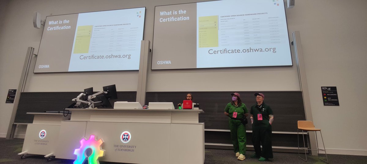 Kat Scott 🐀 (@kscottz) on Twitter photo 👏 Certify 👏 your 👏 open 👏 hardware 👏
Keep it really open source and support
<a href="/ohsummit/">Open Hardware Summit</a> and <a href="/oshwassociation/">OSHWA (Open Source Hardware Association)</a>. 👏 Certify 👏 your 👏 open 👏 hardware 👏
Keep it really open source and support
<a href="/ohsummit/">Open Hardware Summit</a> and <a href="/oshwassociation/">OSHWA (Open Source Hardware Association)</a>.