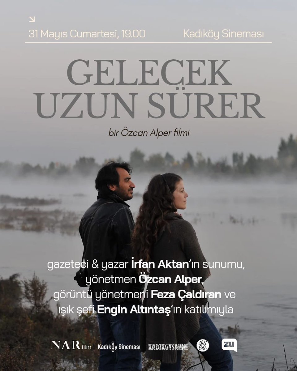 Özcan Alper’in filmi GELECEK UZUN SÜRER, İrfan Aktan'ın sunumu ve film ekibinin katılımıyla yarın akşam 19.00’de Kadıköy Sineması’nda.

<a href="/oezcanalper/">Özcan Alper</a> 
<a href="/irfanaktans/">İrfan Aktan</a> 
<a href="/fezacaldiran/">Feza Caldiran</a>