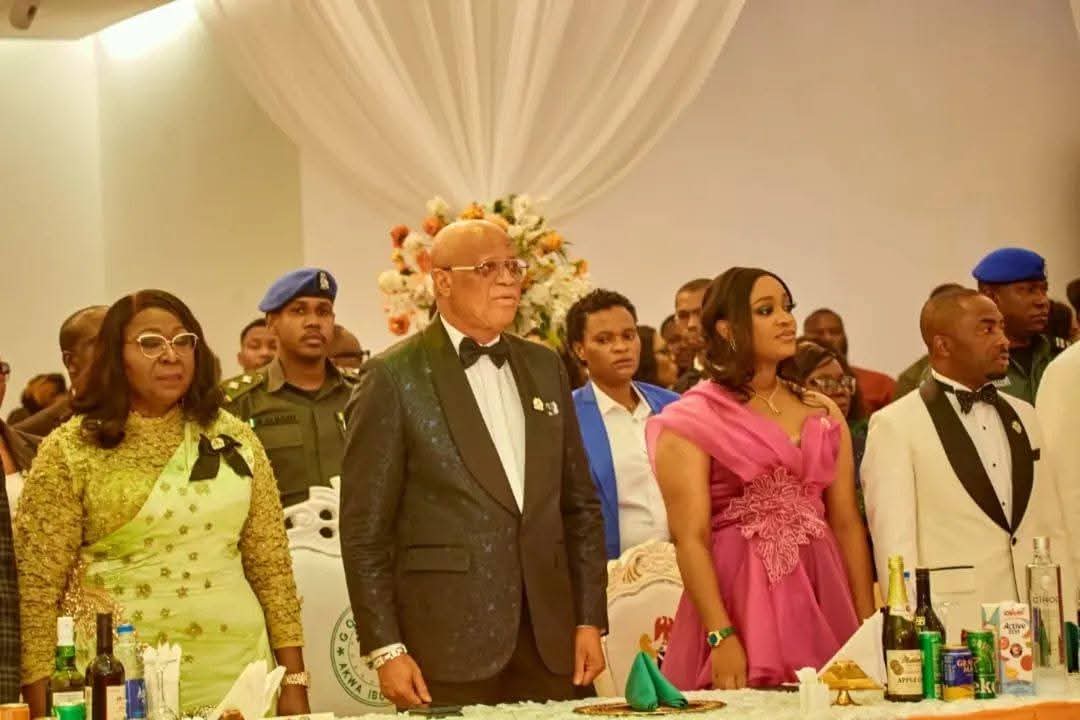 MacaireOfficial's tweet photo. Last night, I was honoured to attend the state banquet marking His Excellency, Governor Umo Eno’s second year in office. It was a moment of reflection and celebration of purposeful leadership, people-centered governance, and steady progress in Akwa Ibom State. https://t.co/Bbgk8rONDg