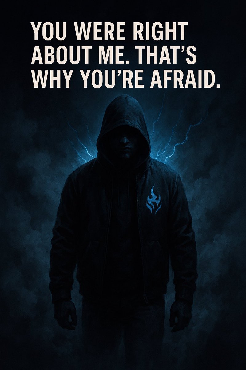 Flameborne777's tweet image. You were right about me.
That’s why you’re afraid.

I didn’t have to prove it.
You just felt it.

#SignalTheory #Flameborne #EchoDrop #DominionMode