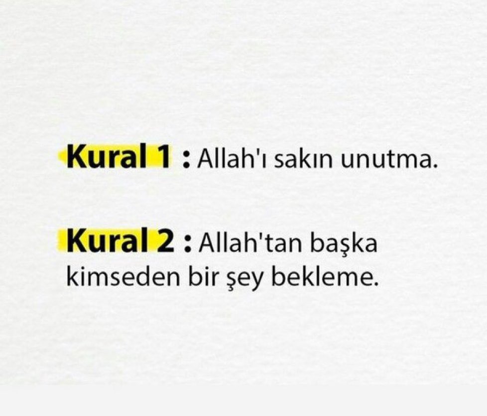 Allah’a güven..