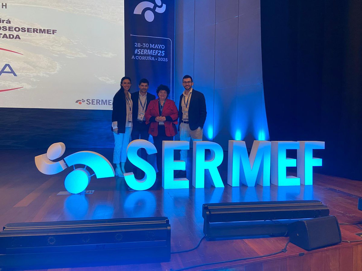 África González asistió, e impartió una de las charlas, al 63º Congreso de SERMEF (Sociedad Española de Rehabilitación y Medicina Física) celebrado en A Coruña entre el 28 y el 30 de mayo.

<a href="/SERMEF_es/">SERMEF</a> <a href="/uvigo/">Universidade de Vigo</a> <a href="/cinbio_uvigo/">CINBIO</a>